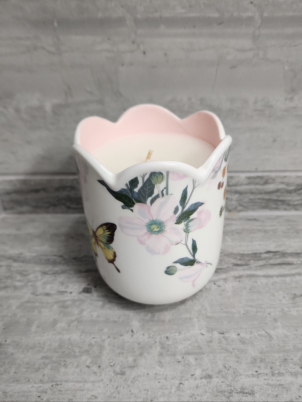 Modern Expressions Watermelon & Citrus Candle - White Ceramic Jar